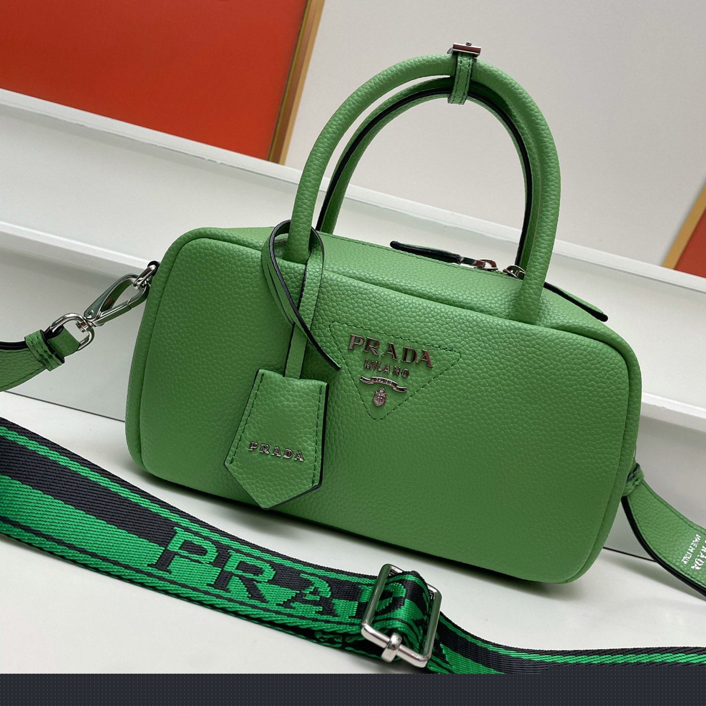Pra*a top handle bags